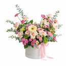 Birthday Flower Garden Luxury Flower Arrangement – Roses, Lisianthus & Gerbera  Box