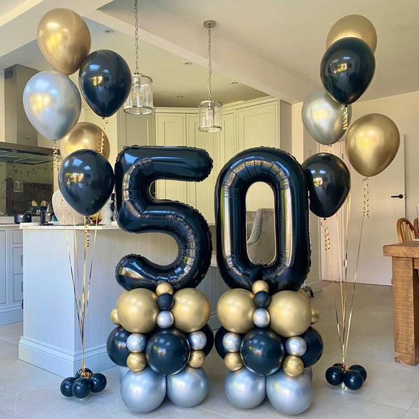 Any Two  Number Balloon Arrangement.