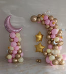 Classic Pink, Gold Ivory Organic Garland PRE-ORDER 1DAY In Advance