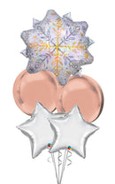 Mistletoe Rose Silver Bouquet With weight