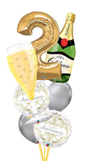 Celebrate Anniversary with Giant Number.