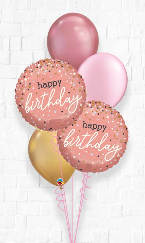 Birthday Confetti Balloon Bouquet