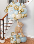 Baby Boy arrangement  With Teddy- PRE ORDER