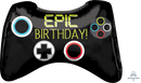Epic Party Game Controller Super Shape Foil balloon