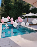 Pink & white balloon Pool