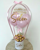Personalized Hot Air Inspired 24pcs  Ferrero Chocolate Arrangement  - PRE-ORDER 1DAY in advance