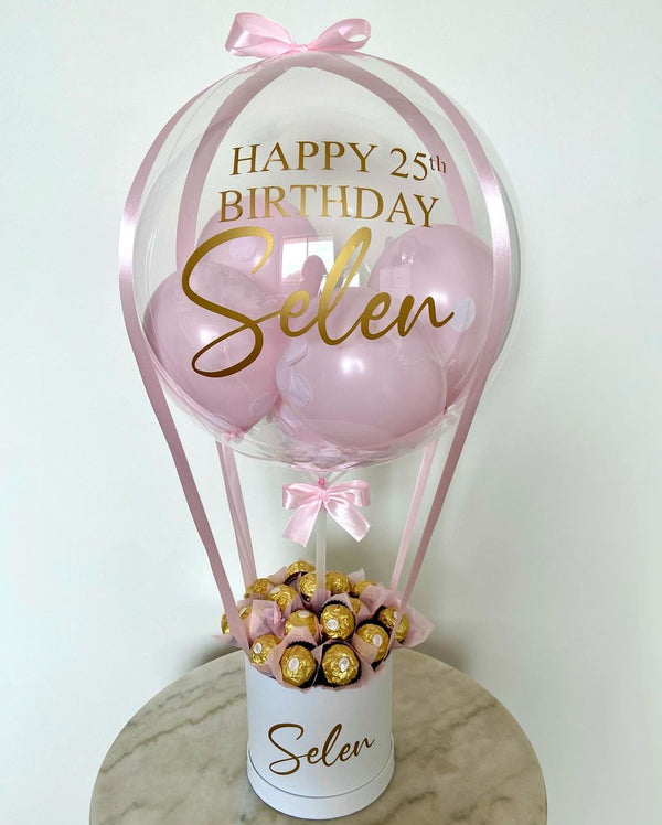 Personalized Hot Air Inspired 24pcs  Ferrero Chocolate Arrangement  - PRE-ORDER 1DAY in advance