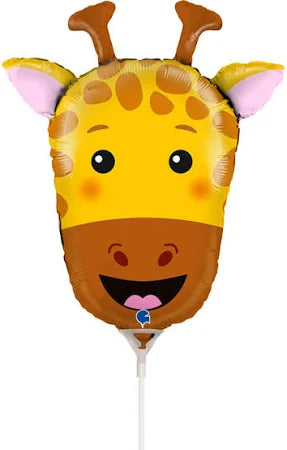 Jumbo Jolly Giraffe  Head Foil Balloon