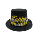 Glittery Happy New Year Party Hat Pack of 5-New Year’s Eve Party Favors