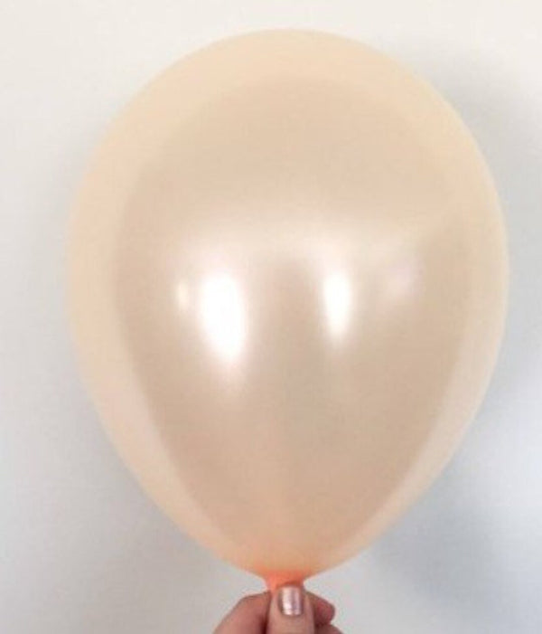 Pearl Peach Latex Balloon - Qualatex