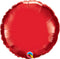 Ruby red Foil Round Balloon 18inches