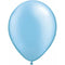 Pearl Azure Latex Balloon - Qualatex
