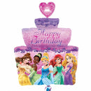 Princess Birthday Cake Super Shape Balloon