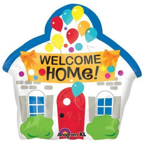 Welcome Home House Foil Balloon