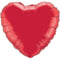 Heart shape Ruby Red Foil balloon