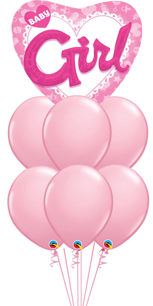 Jumbo 3D Baby Pink Balloons