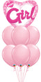 Jumbo 3D Baby Pink Balloons
