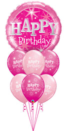 Pink Sparkle Birthday With Weight
