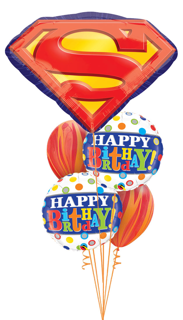 Little Superhero's Celebration Balloons