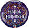 Halloween Skeleton Filigree Balloons