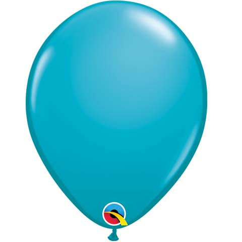 Tropical Teal Latex Balloon - Qualatex