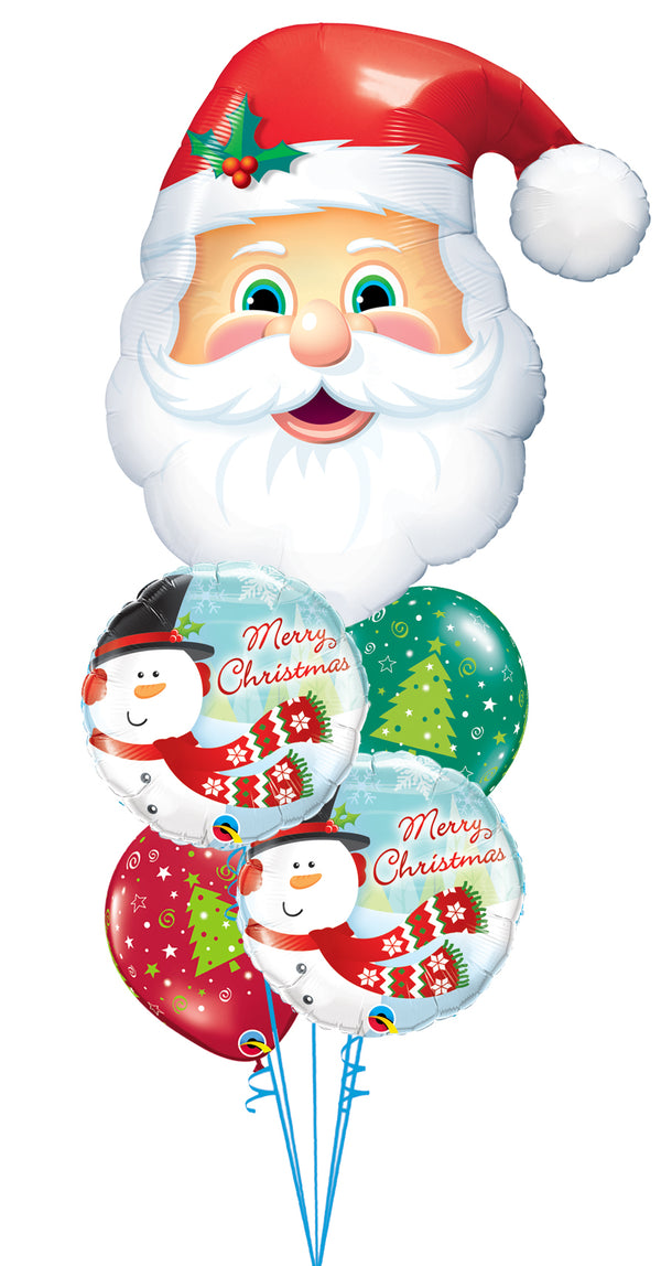 Merry Christmas Snowman Balloon