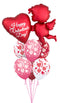 Red Cupid Valentines Balloon.
