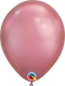 Mauve Chrome Latex Balloons.