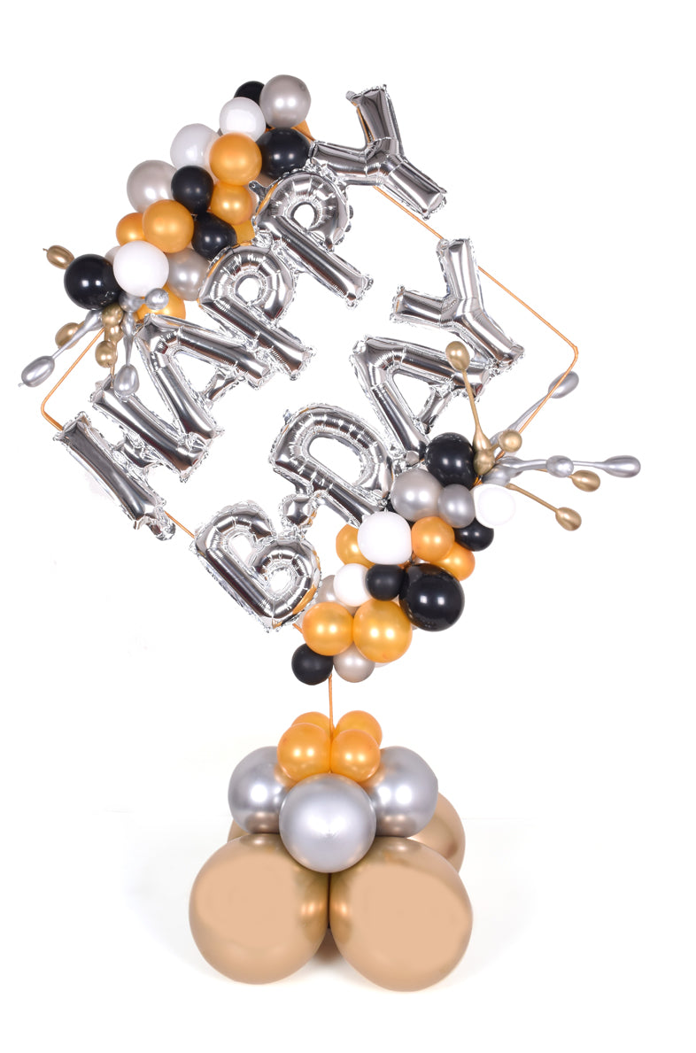 Happy Birthday Organic Balloons PRE-ORDER 1DAY In Advance
