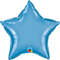 Blue Chrome Foil Star