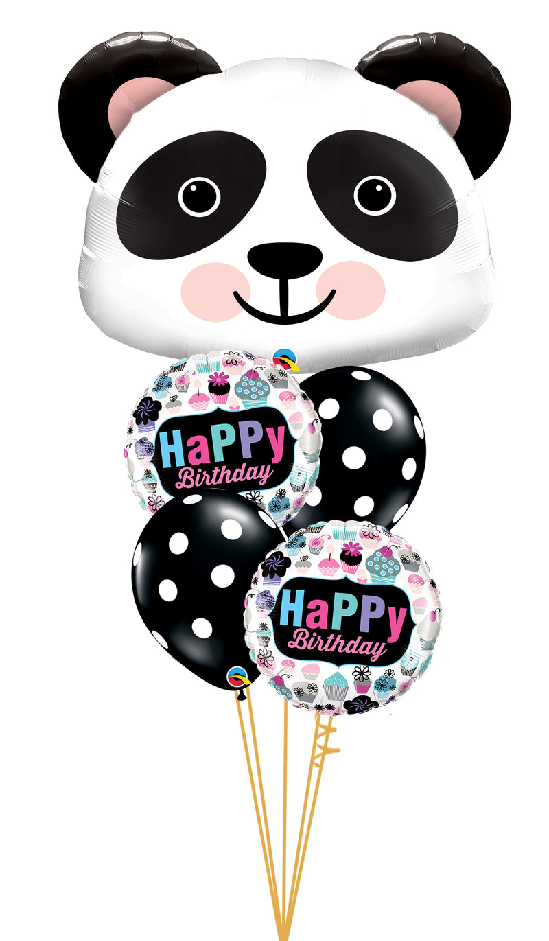 Precious Panda Birthday Balloons.