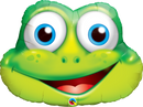 Shape Foil Funny Frog