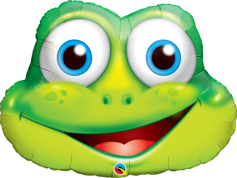 Shape Foil Funny Frog