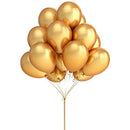 25Pcs Golden Chrome Helium  Balloons FOR CEILING