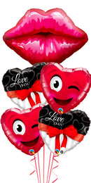 Winkey Hearts "Love you" Bouquet