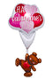 Valentines Day Floating Bear