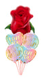 Red Rose BUd Happy Birthday Love Bouquet