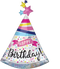 Happy Birthday Sparkle Banner Balloon