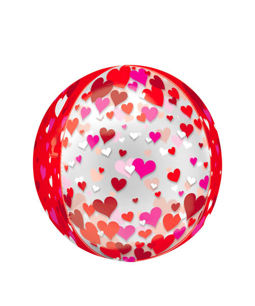 Floating Hearts ORBZ Foil Balloons