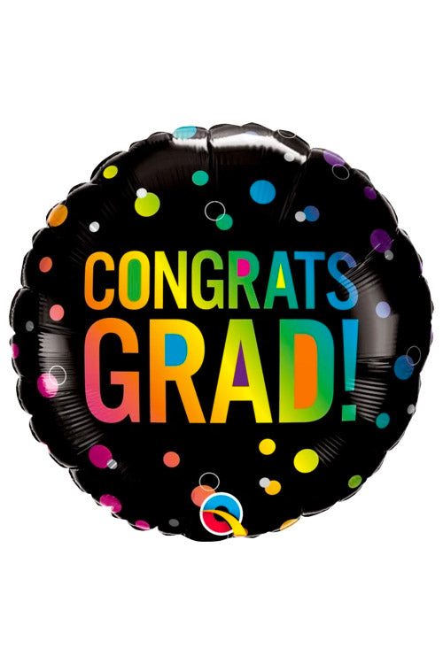 Congrats Grad Ombre Dots