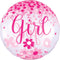 Confetti Dots Girl Balloon