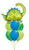 Stegosaurus Dino Super Agate Balloon Bouquet