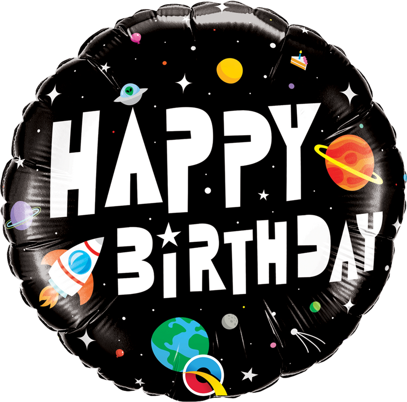 Birthday Astronaut Balloon