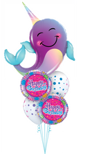 Party Narwhal Colorful dots Bouquet.