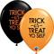 Trick or Treat Halloween Balloons