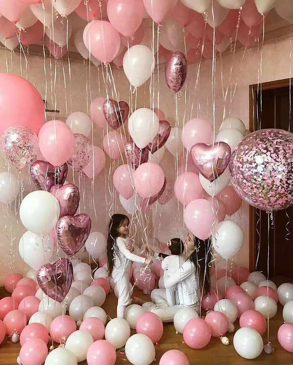 Extravagant Pink Party Balloon Decor