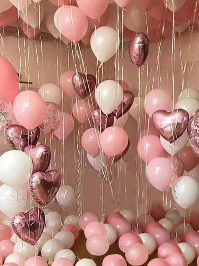 Pretty Pink Balloon Decoration