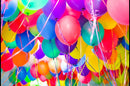 50 Assorted Qualatex Loose Balloons Helium Filled  FOR CEILING