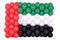 UAE National Day Flag Arrangement