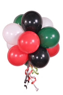 UAE National Day Balloon Cluster - AIR-FILLED Hanging or Ceiling